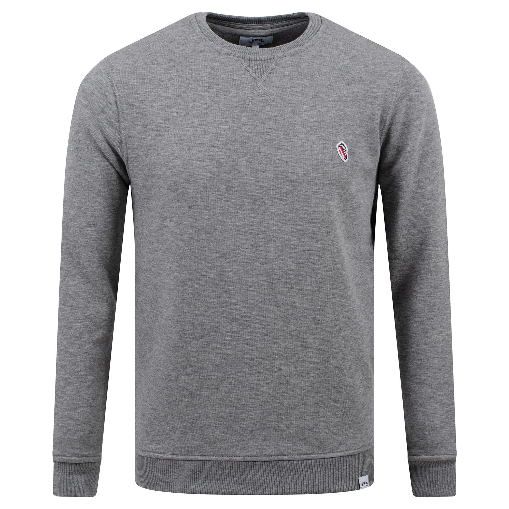 Jones Original Red Golf Bag Mens Sweatshirt Grey